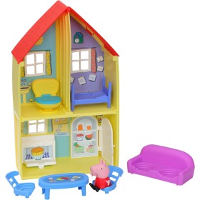 HAsbro F2167Hasbro F2167 Peppa Pig  Peppa’s Family House Playset include Figure e 6 Accessori