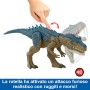 Mattel HRX50 Jurassic World Furia Selvaggia Allosauro con aculei da combattimento e ruggito