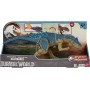 Mattel HRX50 Jurassic World Furia Selvaggia Allosauro con aculei da combattimento e ruggito