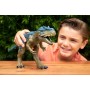 Mattel HRX50 Jurassic World Furia Selvaggia Allosauro con aculei da combattimento e ruggito