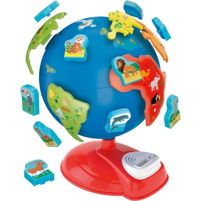 Clementoni 17730 Sapientino Il Mio Primo Mappamondo Globo Interattivo Parlante in Italiano