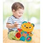 Clementoni 17856 Busy Baby Bear Gioco Educativo 1 Anno Orsetto Montessori con Elementi in Legno Stimola Manualità