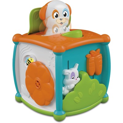 Clementoni 17672 Cubo attività cucù sviluppa capacità manuali e logiche