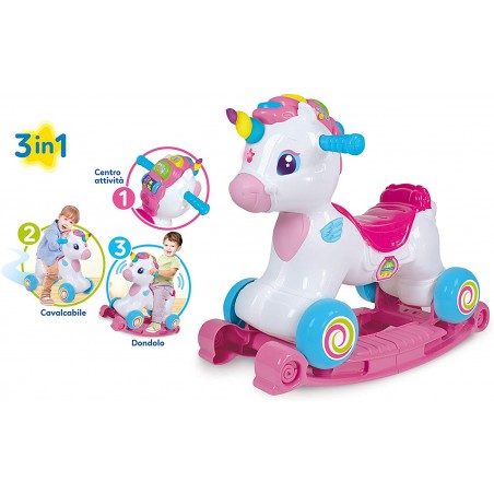 Clementoni 17785 Cavalcabile Nuvola Dolce Unicorno