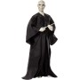 Mattel HTM15 Harry Potter Lord Voldemort articolata con abiti ispirati al film e accesorio bacchetta in legno di tasso