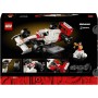 LEGO Icons 10330 McLaren MP4/4 e Ayrton Senna Modellino di Auto da Corsa con Minifigure Replica Iconica Monoposto F1