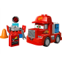 LEGO Duplo Cars Mack al Circuito con modello guidabile e costruibile di Mack e una stazione di messa a punto