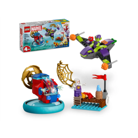 Lego Marvel 10793 Spider-man vs. Goblin con minifigure di SPiderman, Ghost-Spider e Green Goblin