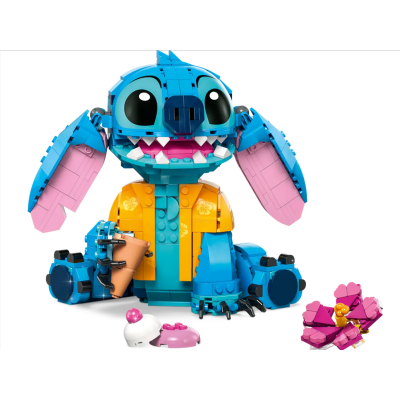 Lego Disney 43249 Stitch personaggio con testa e orecchie articolate