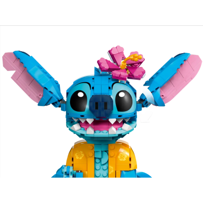 Lego Disney 43249 Stitch personaggio con testa e orecchie articolate