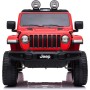 Kit 4 Ruote in Gomma Jeep Wrangler Rubicon per Bambini