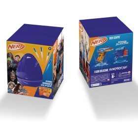 Hasbro D39724500 Sorpresovo Nerf 2024 Uovo con sorprese include blaster e set di bersagli