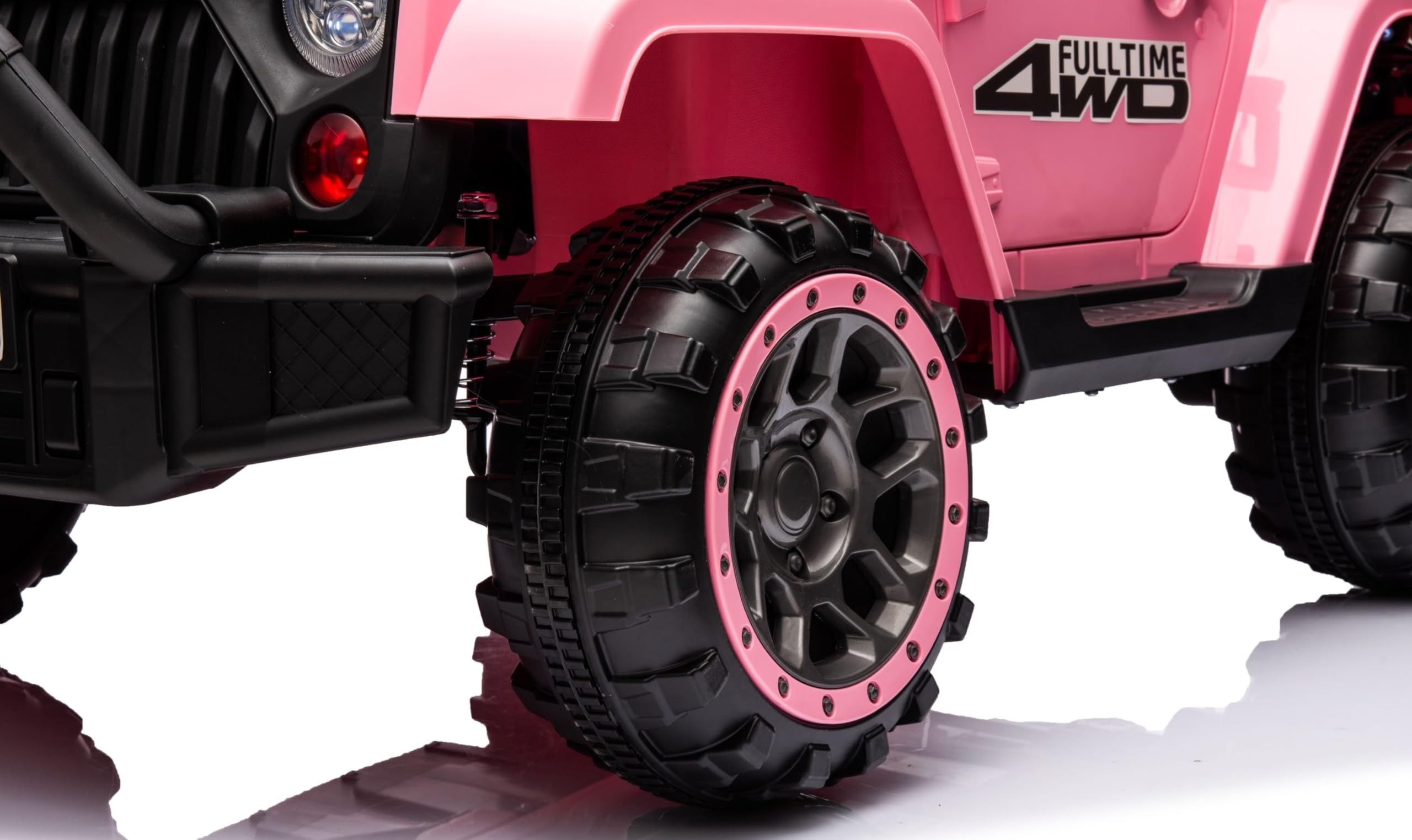Auto Elettrica Macchina per Bambini Fuoristrada Off-Road con Sedile in Pelle e T - Foto 38 di 90