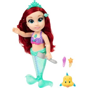 Jakks Pacific 224926 Disney Princess Ariel cantante da 38cm e Flounder con abito e accessori Jakks Pacific 224926 Disney Princess Ariel cantante da 38cm e Flounder con abito e accessori