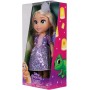 Jakks Pacific 230154 Disney Princess Rapunzel da 38cm con abito con dettagli glitterati Tiara e Scarpette coordinate