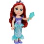 Jakks Pacific 230124 Disney Princess Ariel da 38cm con abito glitterato tiara e scarpette coordinate