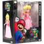 Jakks Pacific 417184 Nintendo Super Mario Movie Action Figure Peach 12,5 cm con ombrello