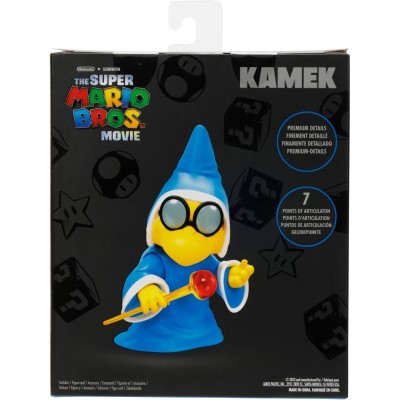 Jakks Pacific 417314 Super Mario Movie Action figure Magikoopa da 13cm articolata con bacchetta magica