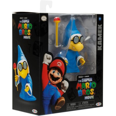 Jakks Pacific 417314 Super Mario Movie Action figure Magikoopa da 13cm articolata con bacchetta magica