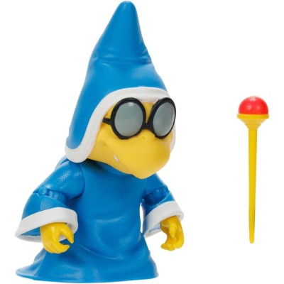 Jakks Pacific 417314 Super Mario Movie Action figure Magikoopa da 13cm articolata con bacchetta magica