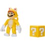 Jakks Pacific 417284 Super Mario Movie Nintendo Action figure Cat Mario da 13cm articolata e dettagliata