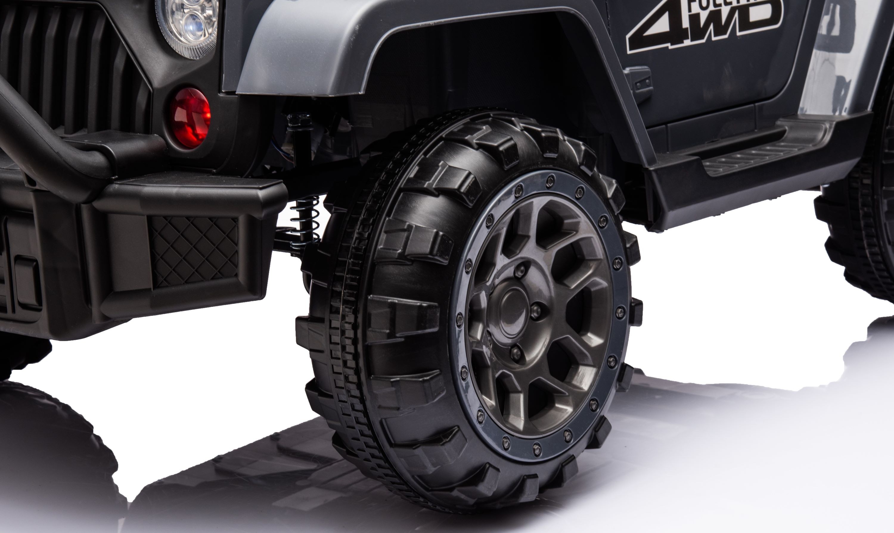 Auto Elettrica Macchina per Bambini Fuoristrada Off-Road con Sedile in Pelle e T - Foto 68 di 90