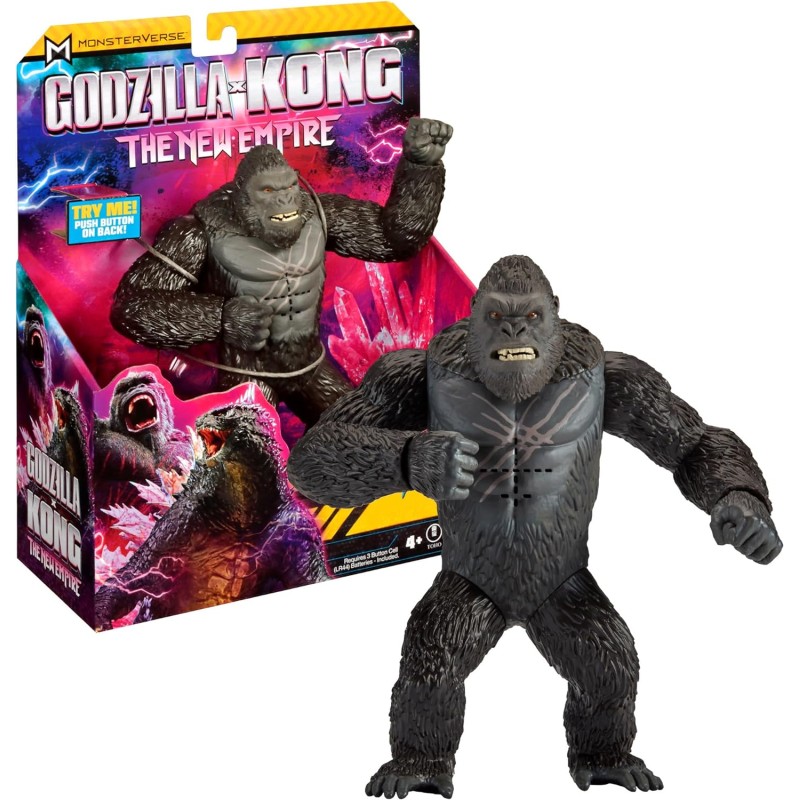 Godzilla Per Kong Il Nuovo Impero Shar King Deluxe Da 18 Cm Articolato