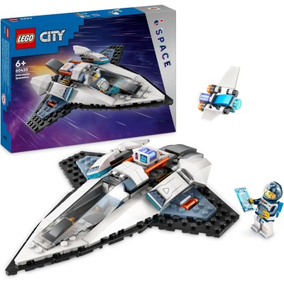 LEGO City 60430 Astronave Interstellare con Navicella Minifigure dell'Astronauta e Drone Robot