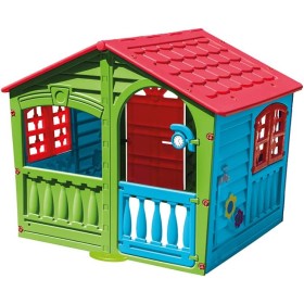 Mandelli 705500126 House of fun casetta da giardino Porta e finestre apribili