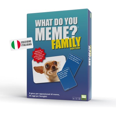 Rocco Giocattoli WDYM109 YAS Games - What Do You Meme Family - L'unico in Italiano