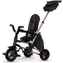 Triciclo Passeggino QPlay Evolutivo Nova con Sedile Girevole e reclinabile 6 in 1 Richiudibile Luxury Edition