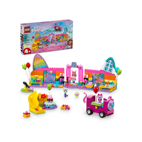 Lego Gabby's Dollhouse 10797 La stanza della festa di Gabby con minifigure di Gabby e DJ Catnip e tanti accessori Lego Gabby's Dollhouse 10797 La stanza della festa di Gabby con minifigure di Gabby e DJ Catnip e tanti accessori