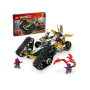 Lego Ninjago 71820 Cingolato del Team Ninja con 6 minifigure e Accessori da battaglia