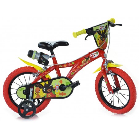 Dino Bikes Bicicletta per Bambini Bing Bambino misura 14" Bimbo