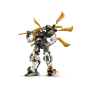 Lego Ninjago 71821 Mech drago titanio di Cole robot snodabile con minifigure e spade Katana dorate