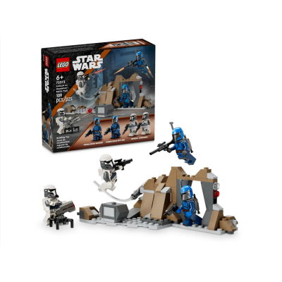 Lego Star Wars 75373 Battle Pack Agguato su Mandalore™ con 4 minifigure e jetpack per combattimenti aerei