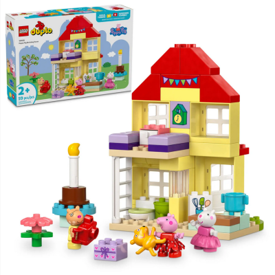 Lego Duplo Peppa Pig 10433 La casa del compleanno di Peppa Pig