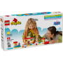 Lego Duplo Peppa Pig 10434 Il supermercato di Peppa Pig con 3 minifigure e Iconica macchina rossa