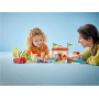 Lego Duplo Peppa Pig 10434 Il supermercato di Peppa Pig con 3 minifigure e Iconica macchina rossa