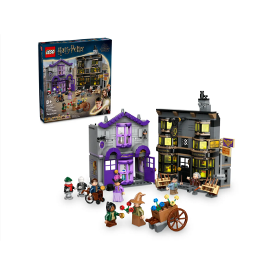 Lego Harry Potter 76439 Olivander e Madama McClan: Abiti per tutte le occasioni con 6 minifigure