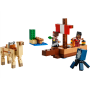 Lego Minecraft 21259 Il viaggio del galeone dei pirati con 2 minifigure e tanti accessori