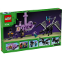 Lego Minecraft 21264 L’Enderdrago e la Nave dell’End con minifigure e accessori