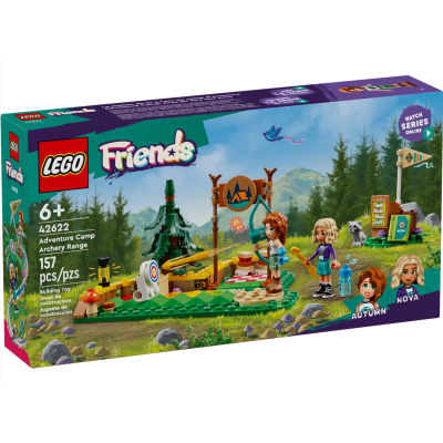 Lego Friends 42622 Tiro con l’arco al campo avventure con 2 minifigure e tanti accessori