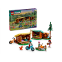 Lego Friends 42624 Cabine relax al campo avventure Campeggio con 3 Minifigure, 2 Mountain Bike e una Volpe