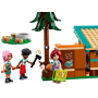 Lego Friends 42624 Cabine relax al campo avventure Campeggio con 3 Minifigure, 2 Mountain Bike e una Volpe