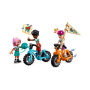 Lego Friends 42624 Cabine relax al campo avventure Campeggio con 3 Minifigure, 2 Mountain Bike e una Volpe