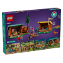 Lego Friends 42624 Cabine relax al campo avventure Campeggio con 3 Minifigure, 2 Mountain Bike e una Volpe