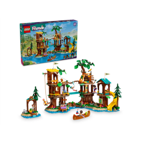Lego Friends 42631 La casa sull’albero al campo avventure con Casa 5 Minifigure e 5 Animali