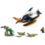 Lego City 60425 Idrovolante dell’Esploratore della giungla con 2 Minifigure 3 Coccodrilli e una Rana