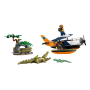 Lego City 60425 Idrovolante dell’Esploratore della giungla con 2 Minifigure 3 Coccodrilli e una Rana